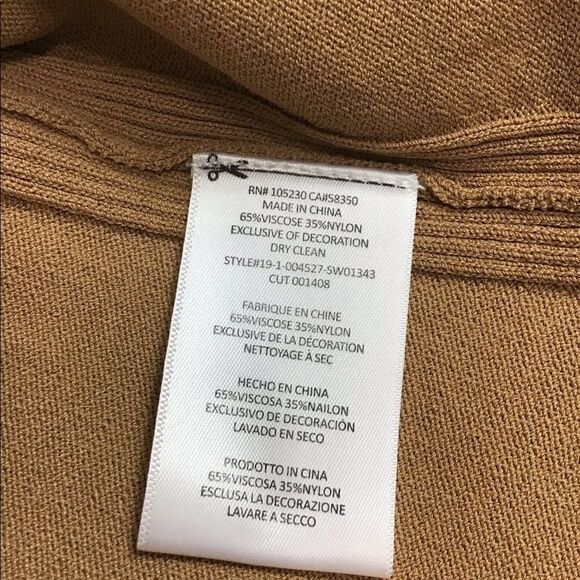 Equipment Sweater Anise Rib Neutral Pullover Knit Sweater New Size Large - Picture 7 of 8